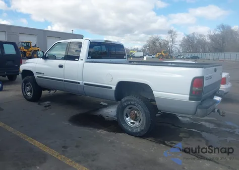 1999 Dodge Ram 2500 St from USA, damaged, VIN 1B7KF23W6XJ501384